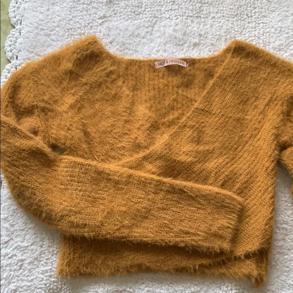 Long sleeve crop